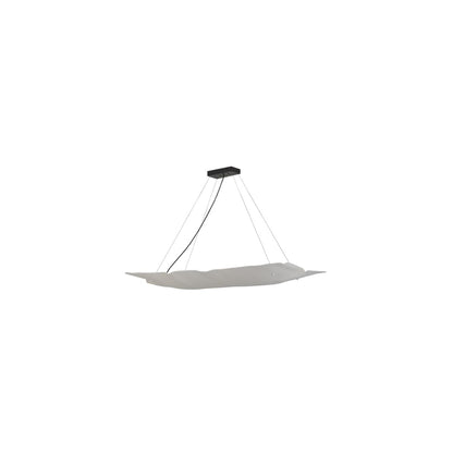 Linne 24" Wide Abstract Linear Pendant