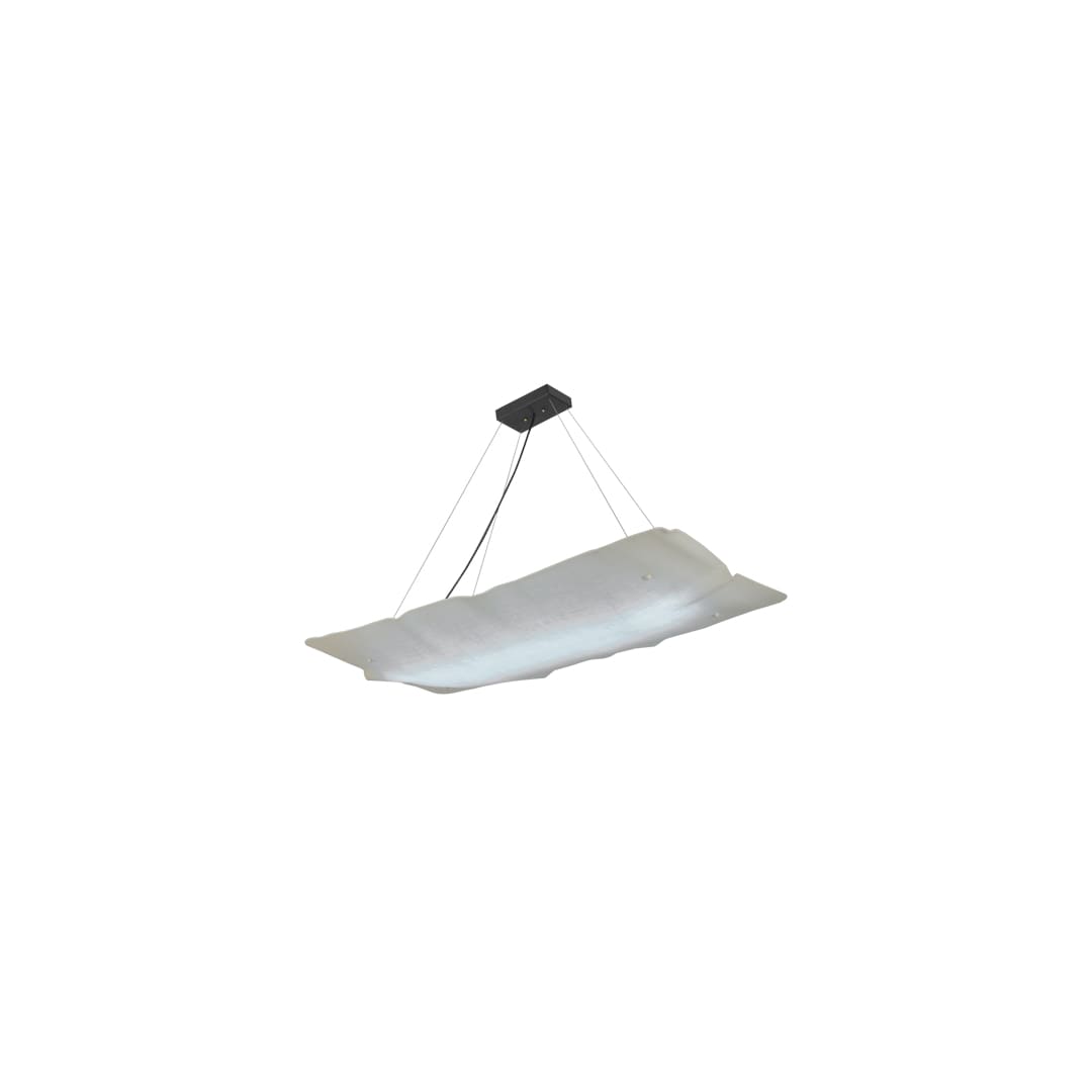 Linne 24" Wide Abstract Linear Pendant