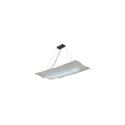 Linne 24" Wide Abstract Linear Pendant