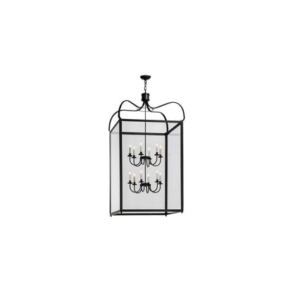 Rennes 12 Light 43" Wide Taper Candle Pendant