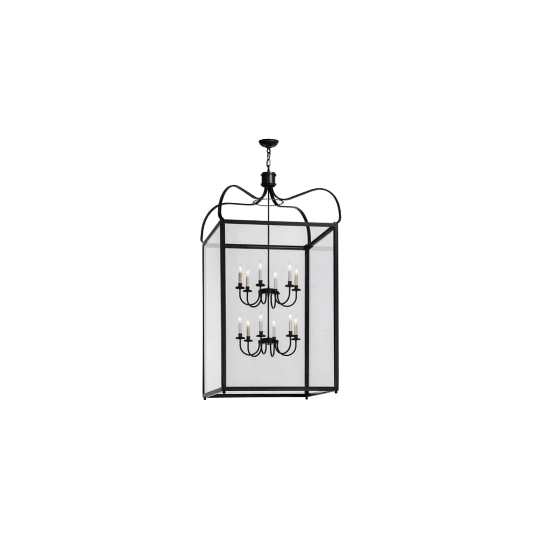 Rennes 12 Light 43" Wide Taper Candle Pendant