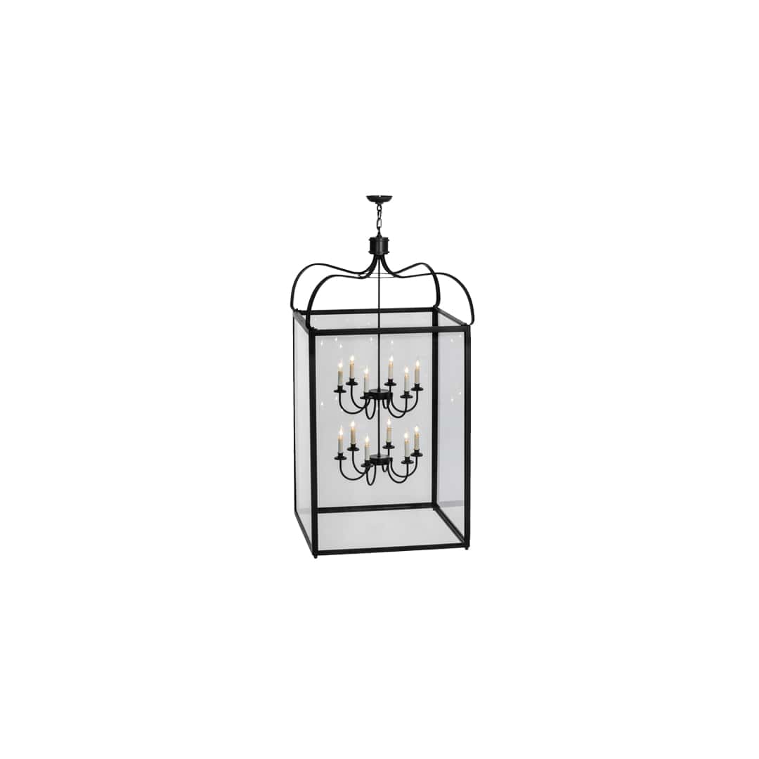 Rennes 12 Light 43" Wide Taper Candle Pendant