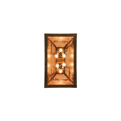 Deer through the Trees 5 Light 20" Wide Linear Pendant