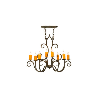 Clifton 8 Light 26" Wide Taper Candle Style Chandelier