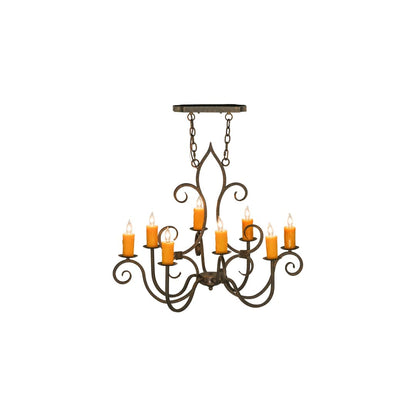 Clifton 8 Light 26" Wide Taper Candle Style Chandelier