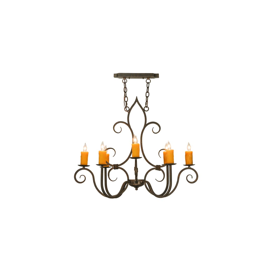 Clifton 8 Light 26" Wide Taper Candle Style Chandelier