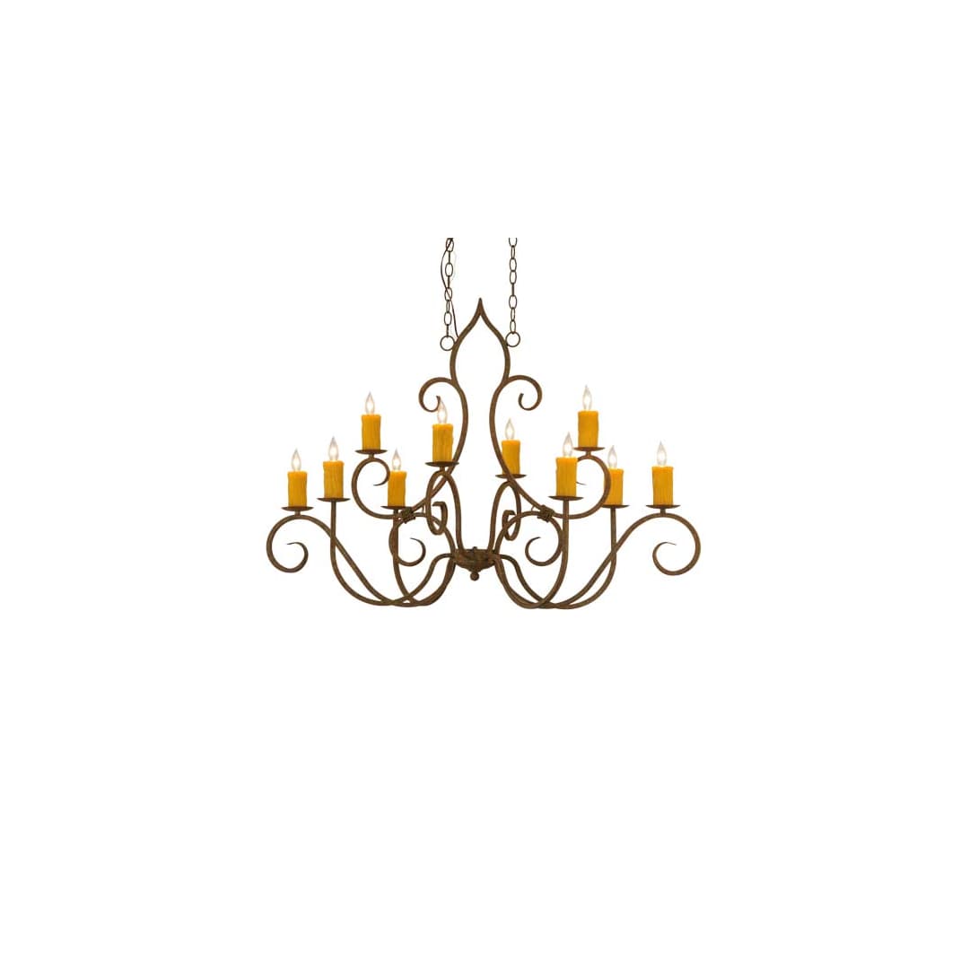 Clifton 10 Light 28" Wide Taper Candle Style Chandelier