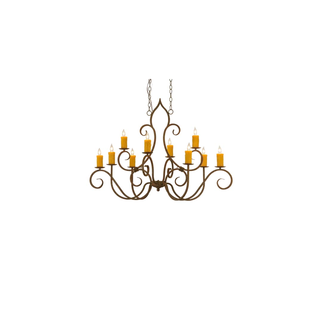 Clifton 10 Light 28" Wide Taper Candle Style Chandelier