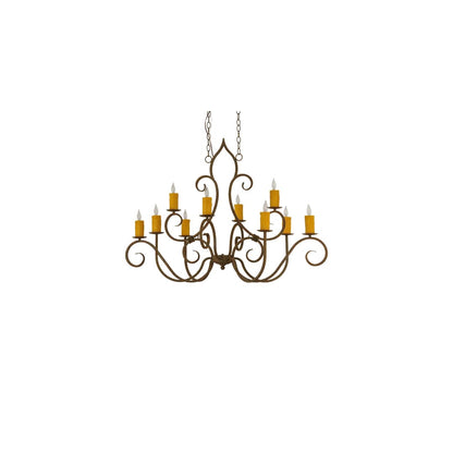 Clifton 10 Light 28" Wide Taper Candle Style Chandelier