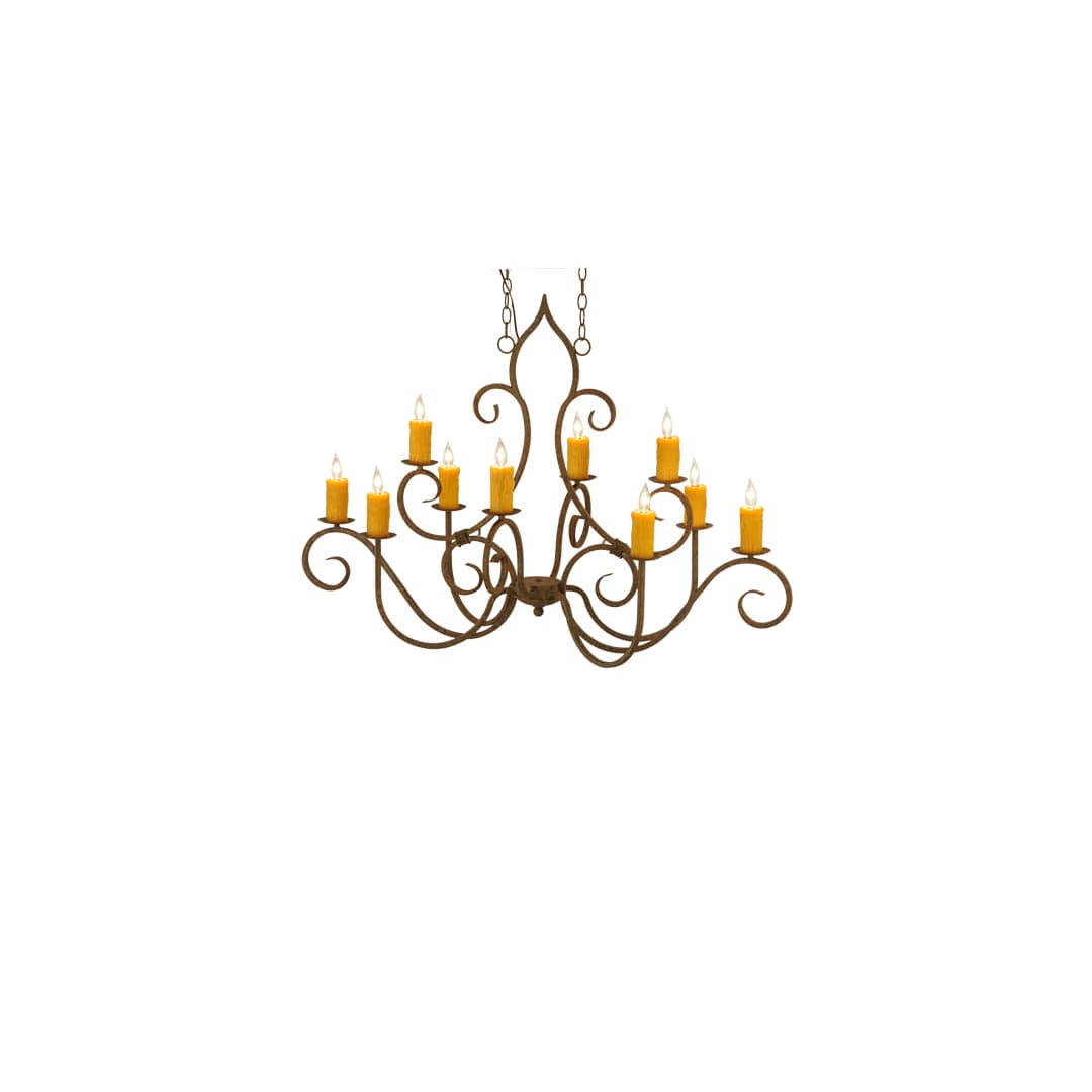 Clifton 10 Light 28" Wide Taper Candle Style Chandelier