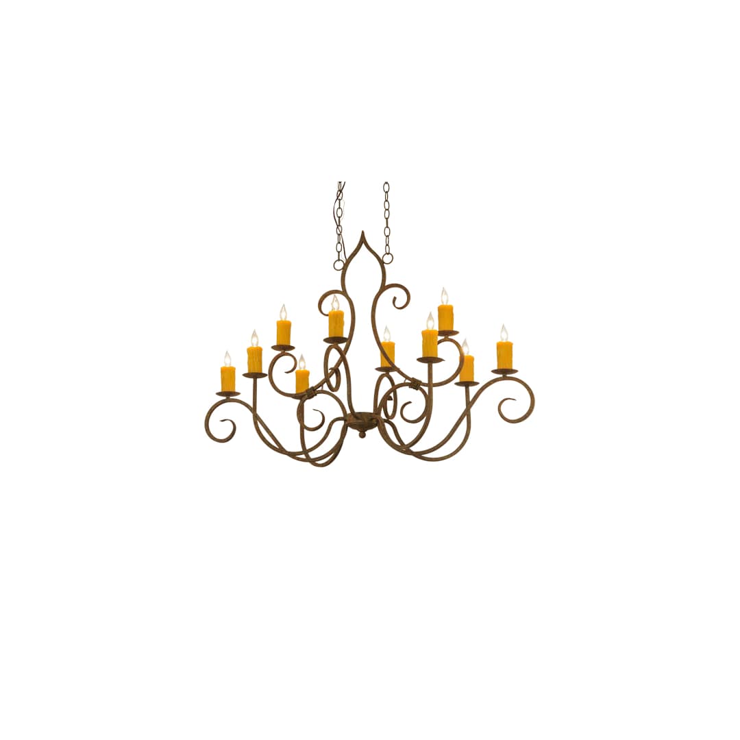 Clifton 10 Light 28" Wide Taper Candle Style Chandelier