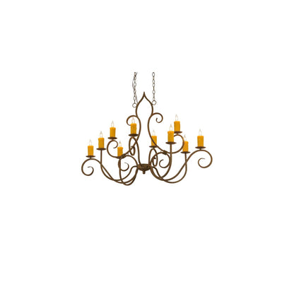 Clifton 10 Light 28" Wide Taper Candle Style Chandelier