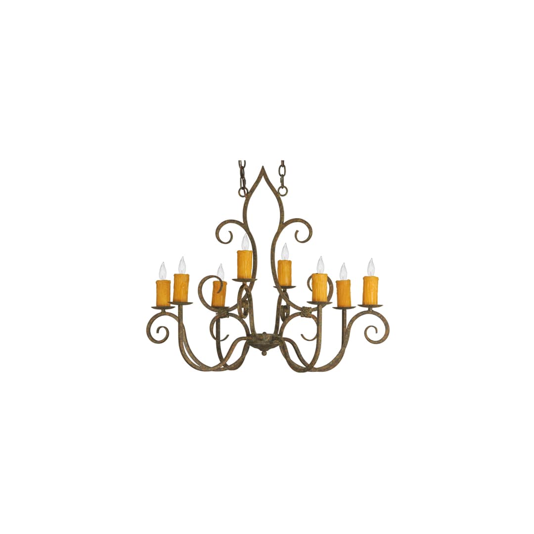 Clifton 8 Light 26" Wide Taper Candle Style Chandelier
