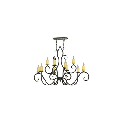 Clifton 10 Light 28" Wide Taper Candle Style Chandelier