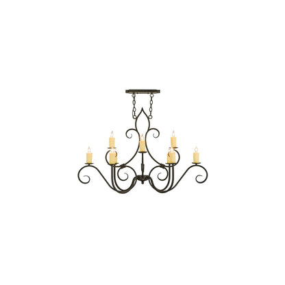 Clifton 10 Light 28" Wide Taper Candle Style Chandelier
