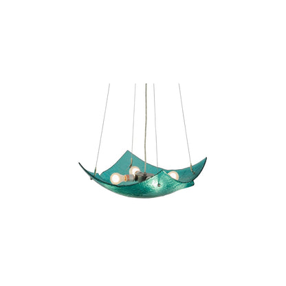 Metro 4 Light 26" Wide Abstract Pendant