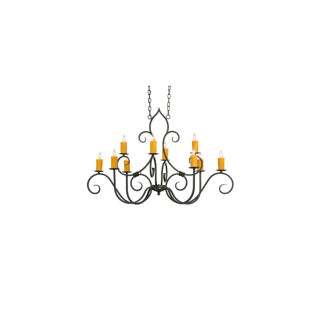Clifton 10 Light 28" Wide Taper Candle Style Chandelier