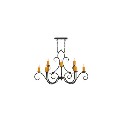 Clifton 10 Light 28" Wide Taper Candle Style Chandelier