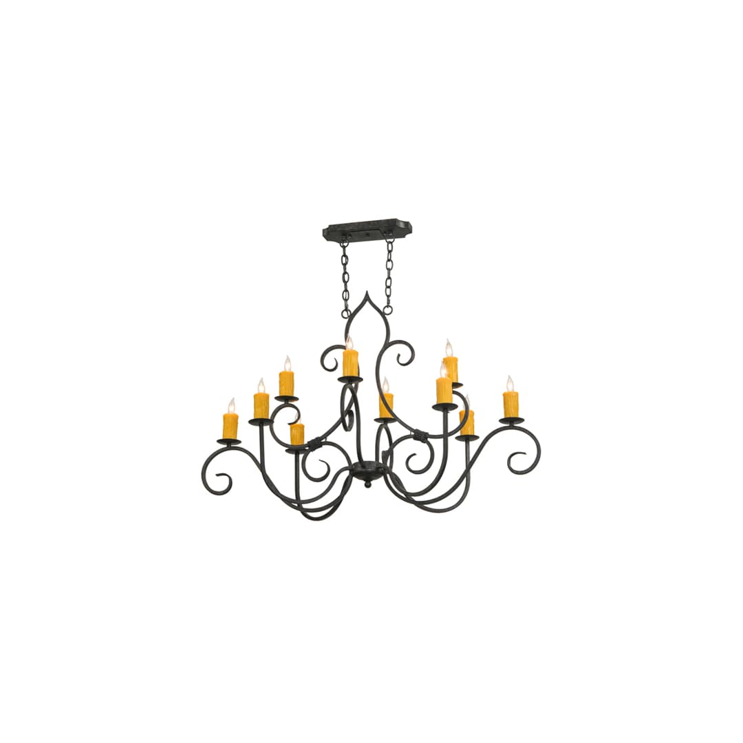 Clifton 10 Light 28" Wide Taper Candle Style Chandelier