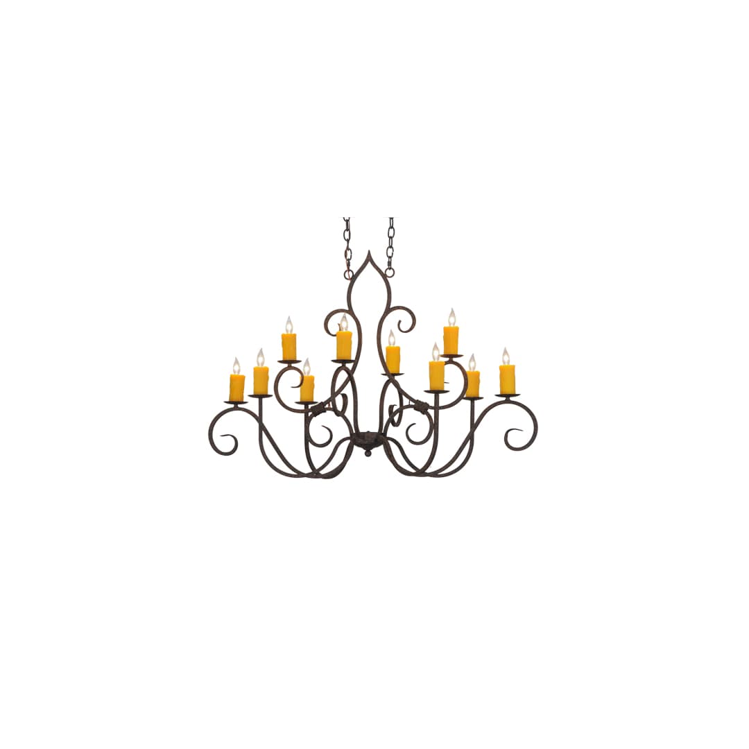 Clifton 10 Light 28" Wide Taper Candle Style Chandelier