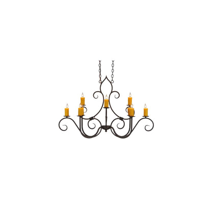 Clifton 10 Light 28" Wide Taper Candle Style Chandelier