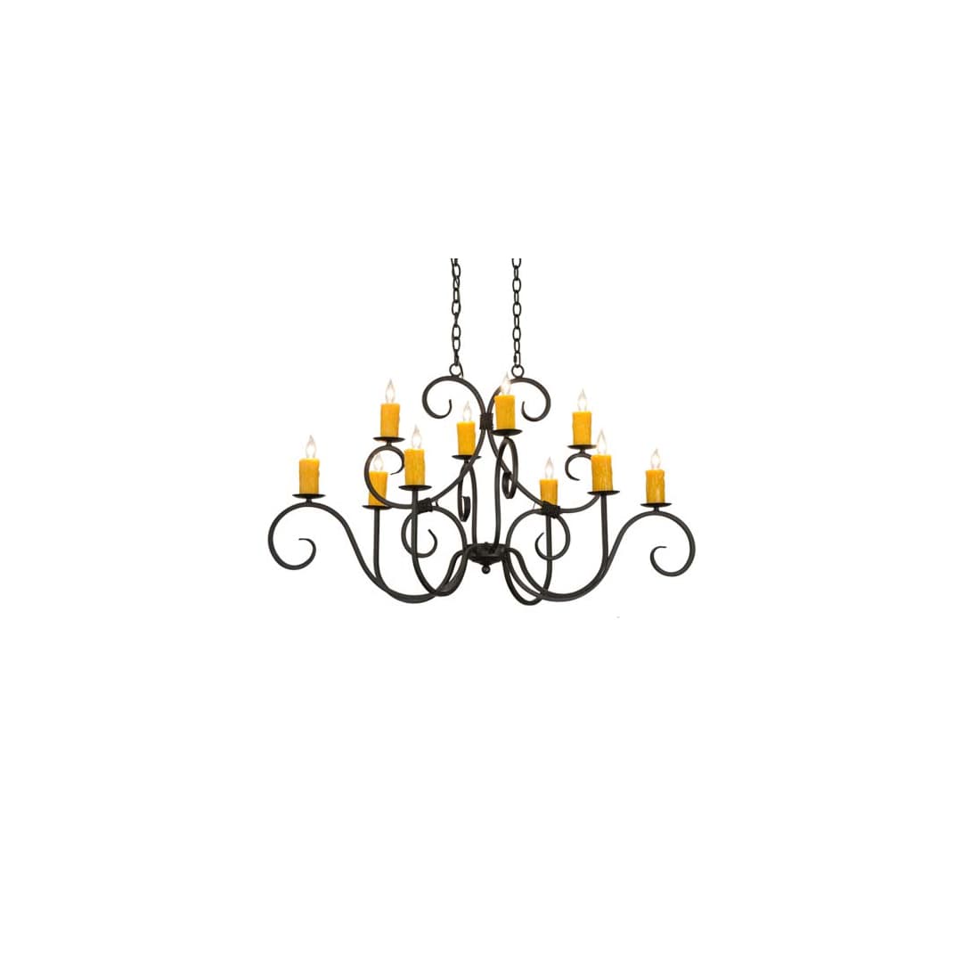 Clifton 10 Light 28" Wide Taper Candle Style Chandelier