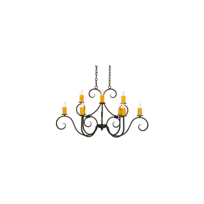 Clifton 10 Light 28" Wide Taper Candle Style Chandelier