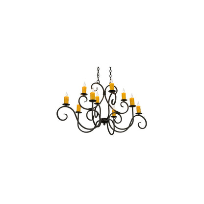 Clifton 10 Light 28" Wide Taper Candle Style Chandelier