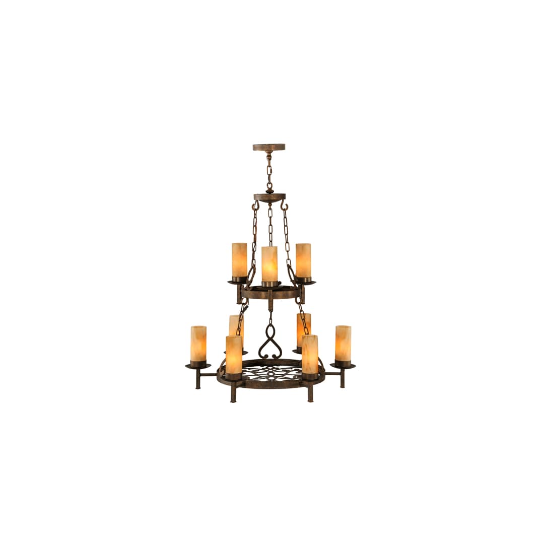 Newcastle 9 Light 31" Wide Ring Chandelier