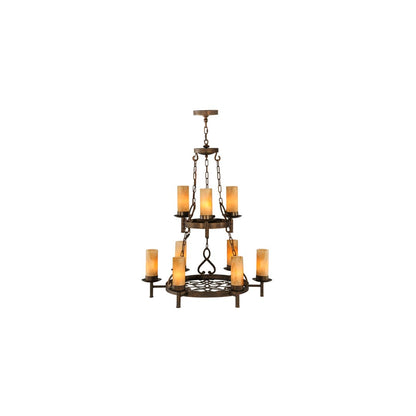 Newcastle 9 Light 31" Wide Ring Chandelier