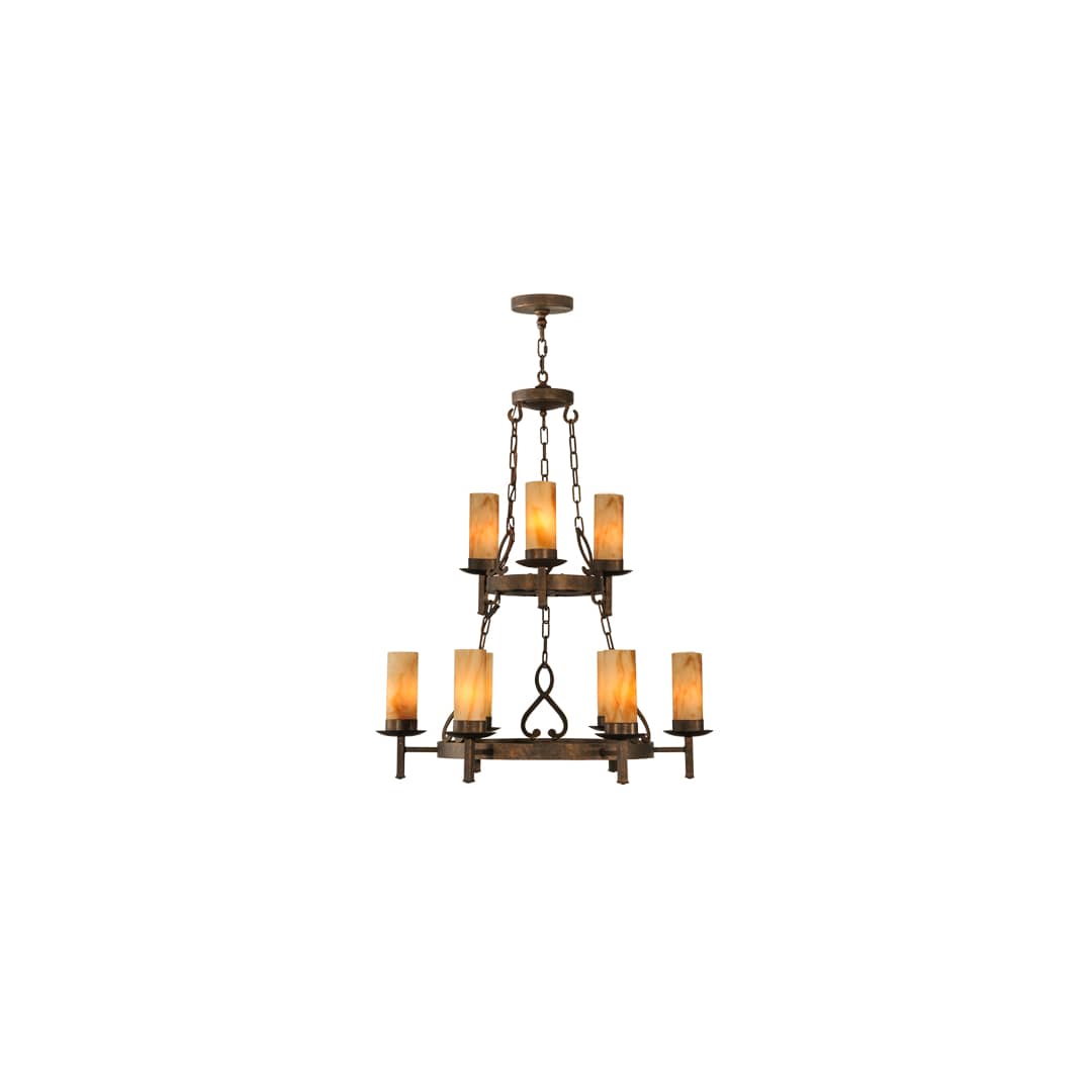 Newcastle 9 Light 31" Wide Ring Chandelier