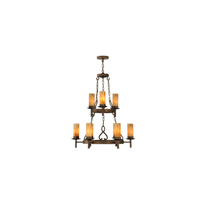Newcastle 9 Light 31" Wide Ring Chandelier