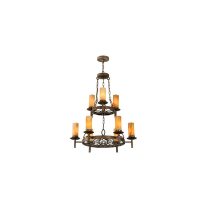 Newcastle 9 Light 31" Wide Ring Chandelier