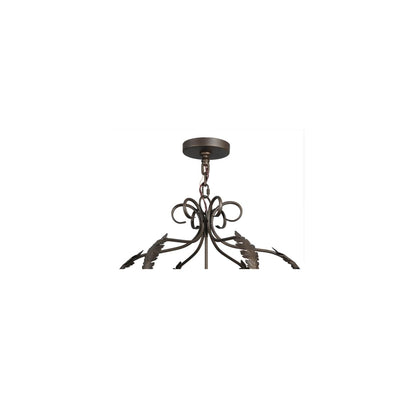 Calida 12 Light 24" Wide Taper Candle Pendant