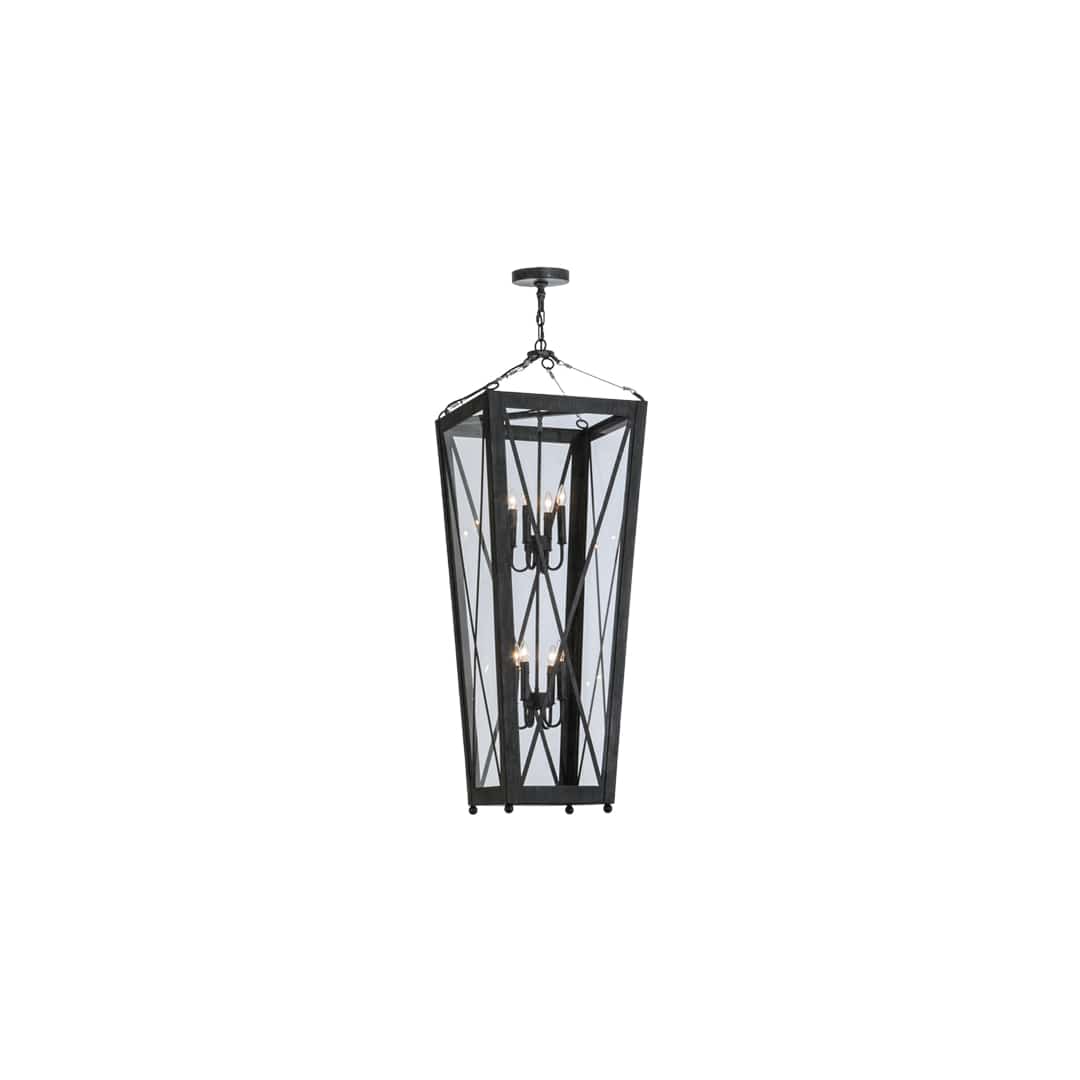 Eures 8 Light 26" Wide Taper Candle Pendant