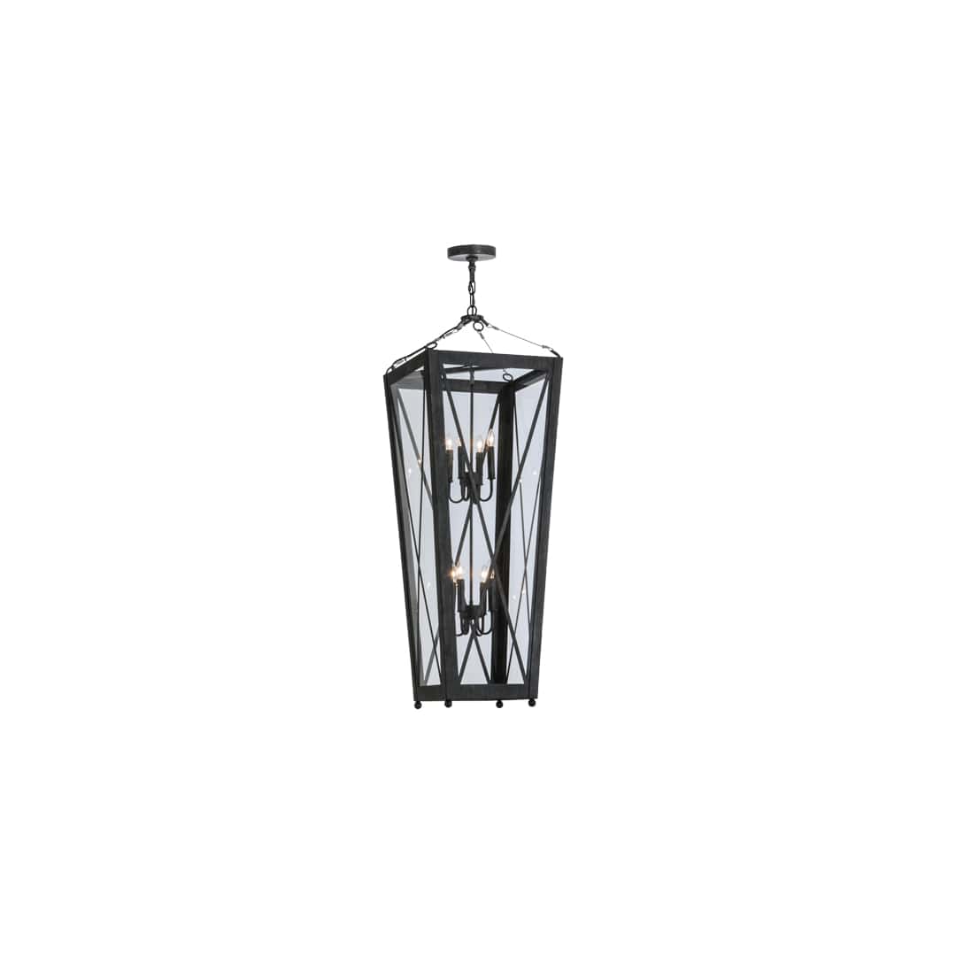 Eures 8 Light 26" Wide Taper Candle Pendant