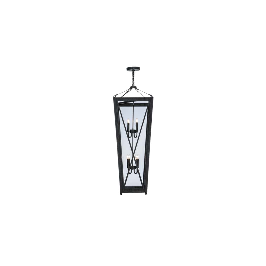 Eures 8 Light 26" Wide Taper Candle Pendant