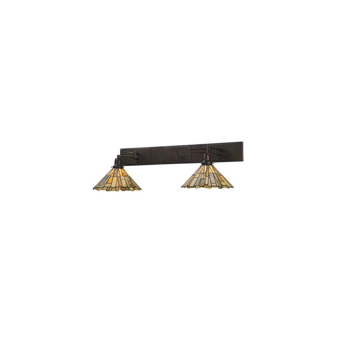 Delta 2 Light 13" Tall Wall Sconce
