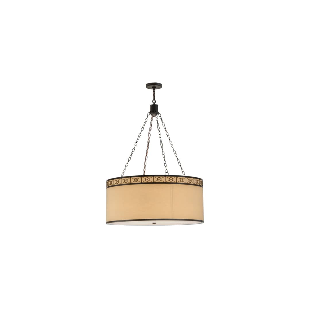 Cilindro 6 Light 37" Wide Suspension Pendant