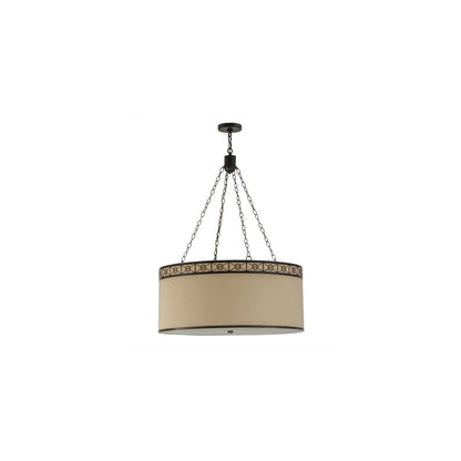 Cilindro 6 Light 37" Wide Suspension Pendant