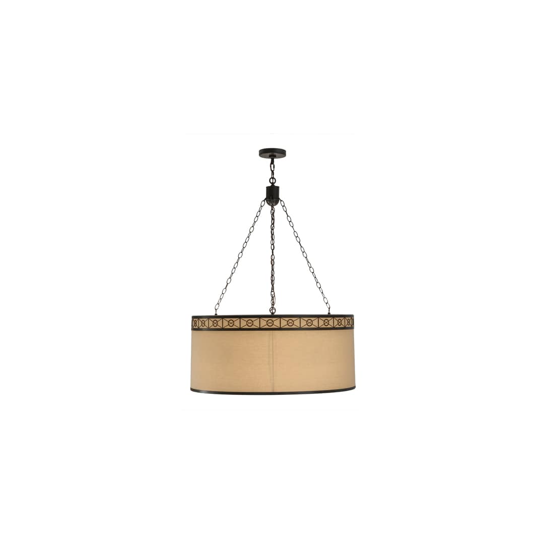 Cilindro 6 Light 37" Wide Suspension Pendant