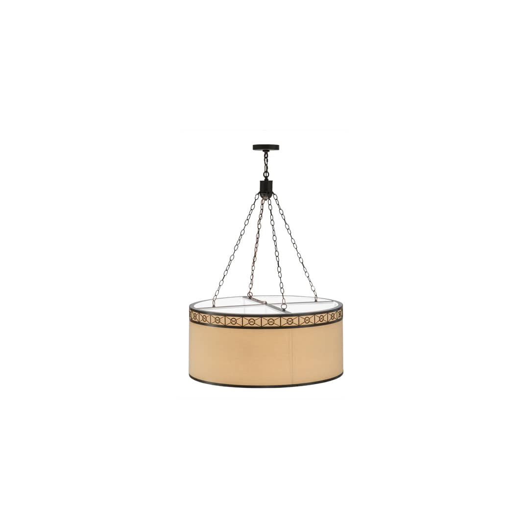 Cilindro 6 Light 37" Wide Suspension Pendant