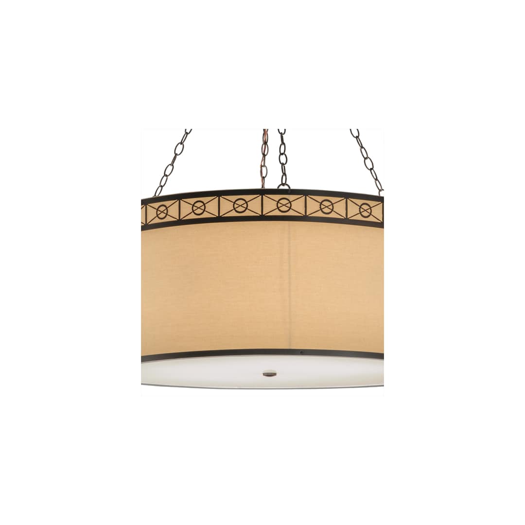Cilindro 6 Light 37" Wide Suspension Pendant