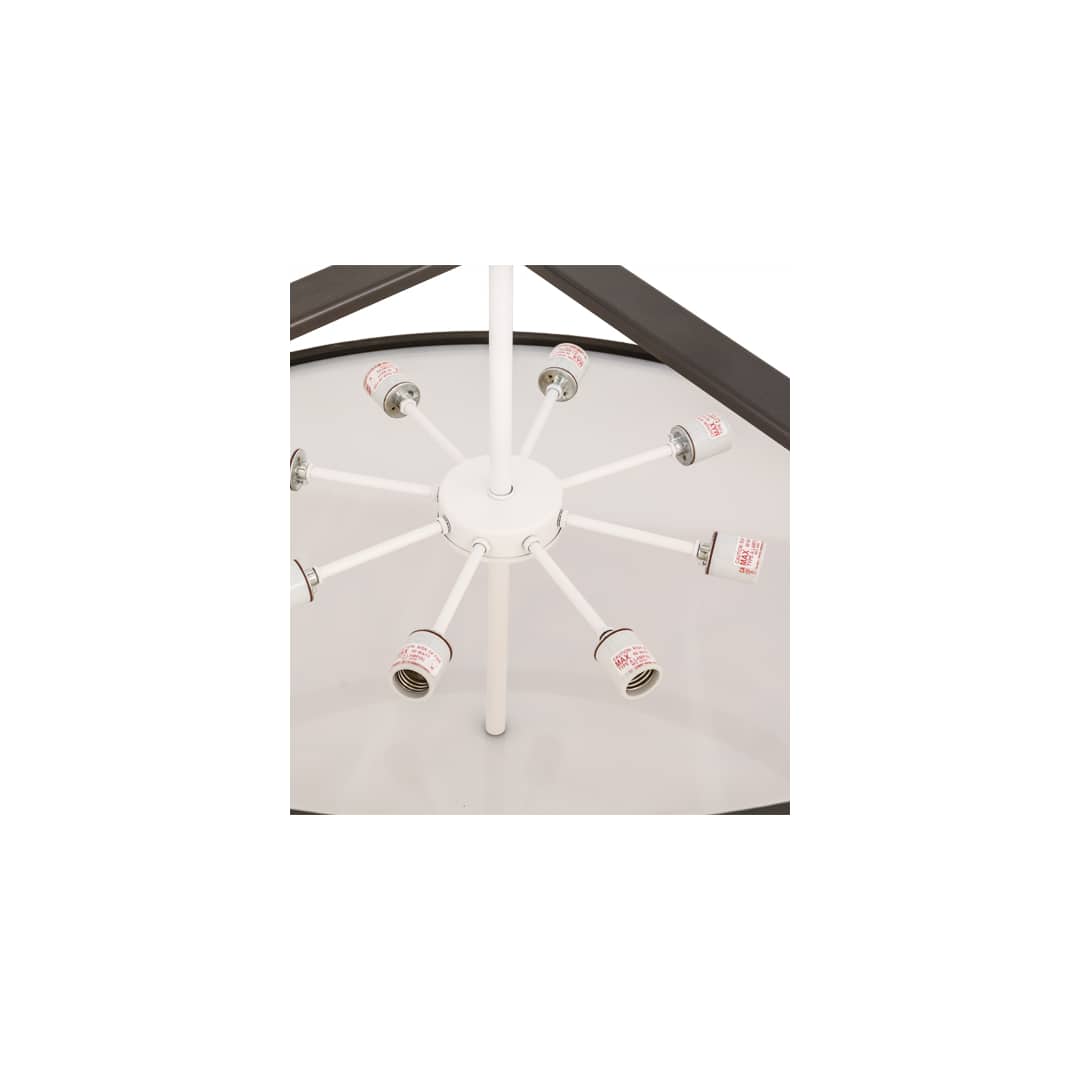 Cilindro 8 Light 48" Wide Suspension Pendant