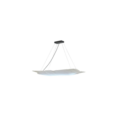 Linne 24" Wide Abstract Linear Pendant