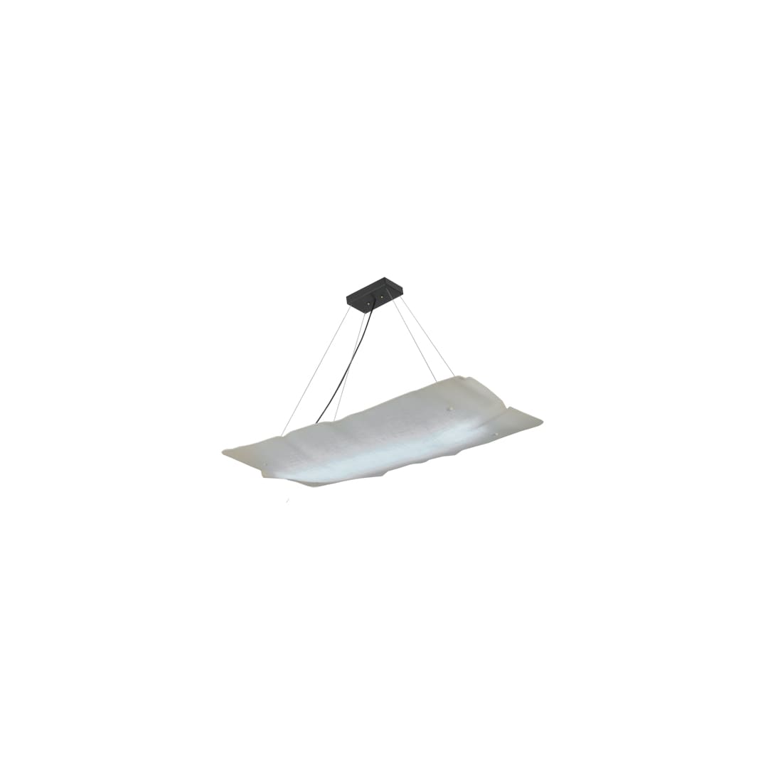 Linne 24" Wide Abstract Linear Pendant