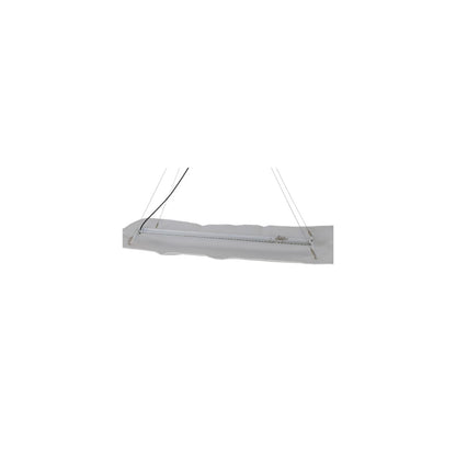 Linne 24" Wide Abstract Linear Pendant