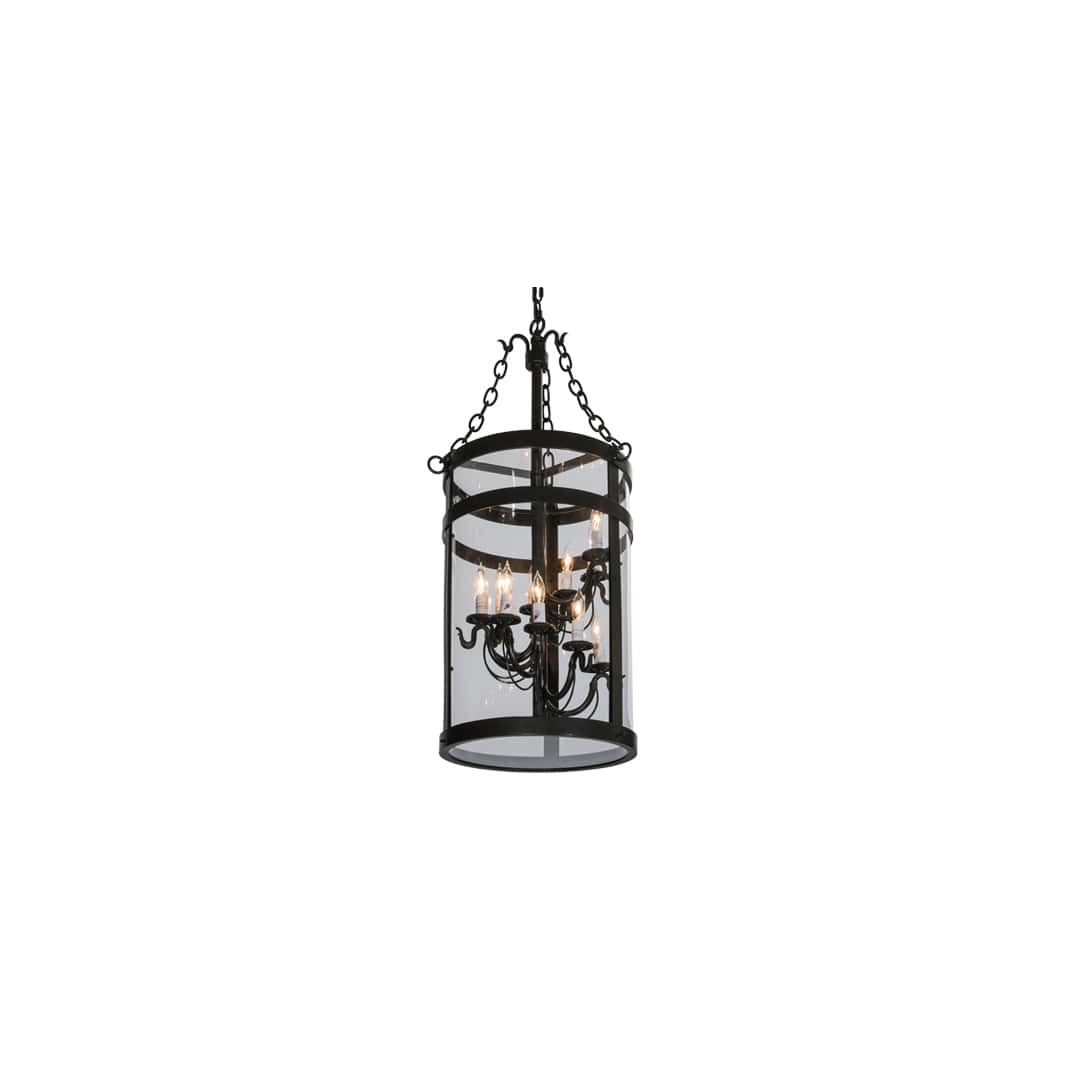 Cilindro 11 Light 15" Wide Taper Candle Pendant