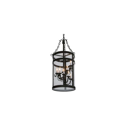 Cilindro 11 Light 15" Wide Taper Candle Pendant