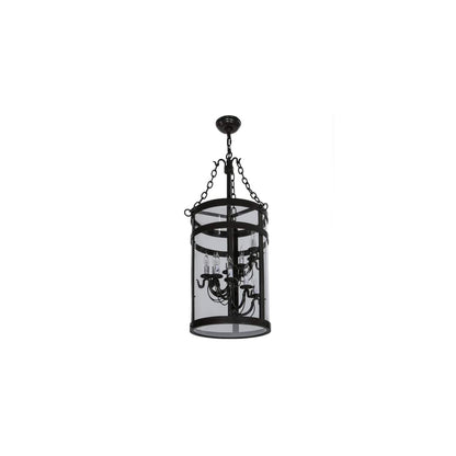 Cilindro 11 Light 15" Wide Taper Candle Pendant